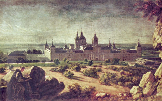 Vista del monasterio de El Escorial 