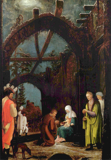 Adoration of the Kings in the Snow 