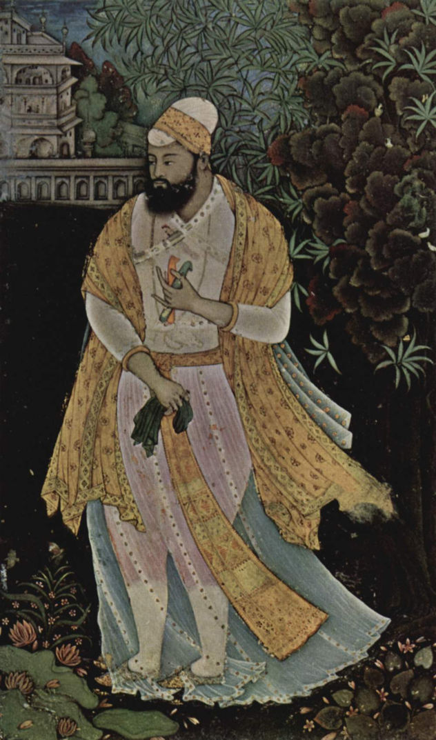 Retrato de Ibrâhîm 'Âdil Shâh II de Bîgâpur (1580-1626)