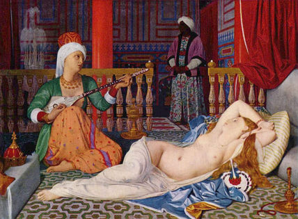 Odalisque con esclava