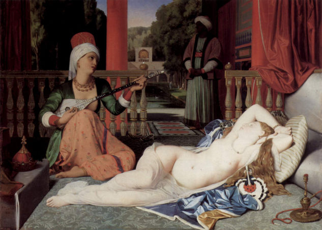 Odalisque y esclava 