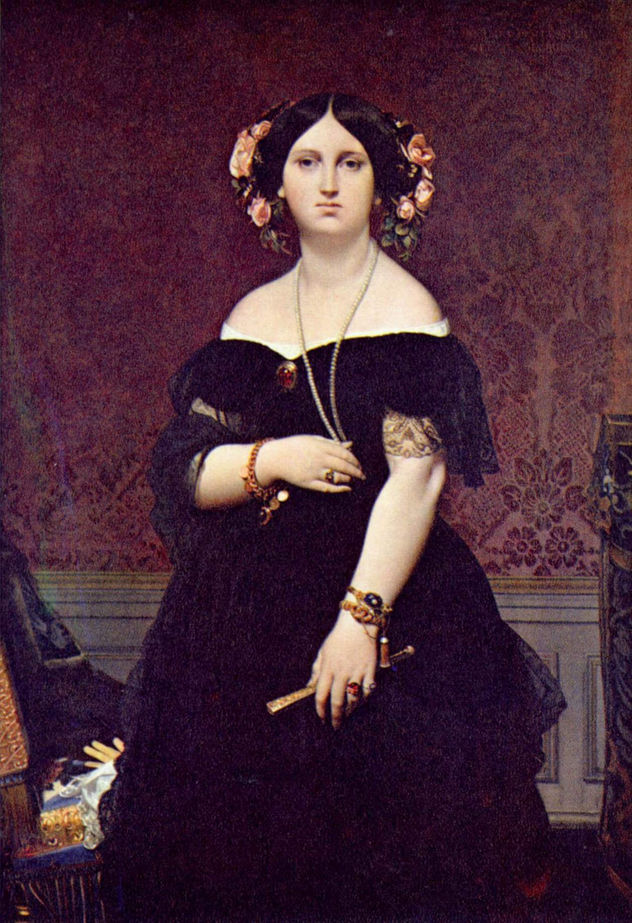 Porträt der Madame Moitessier