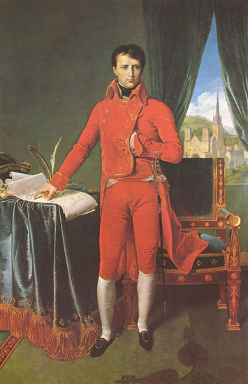 Retrato de Napoleón como Primer Cónsul 