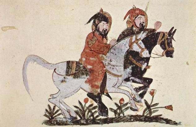 Buch der Pferdeheilkunde des Ahmad ibn al-Husayn ibn al-Ahnaf, Szene