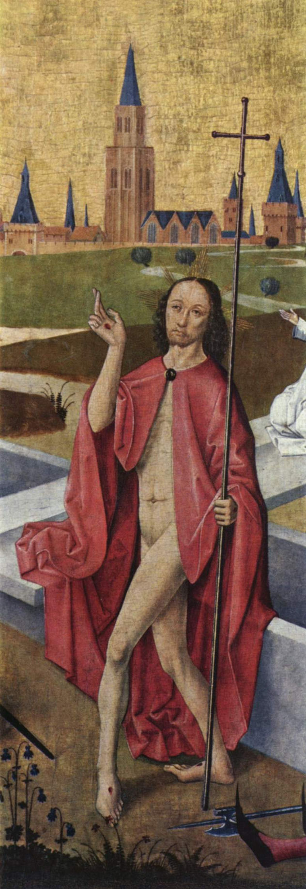 Resurrection of Christ, detail