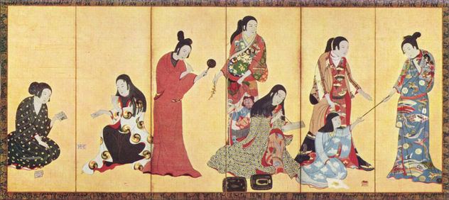 Matsuura Byobu (Pantalla plegable)