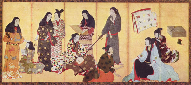 Matsuura Byobu (Pantalla plegable)