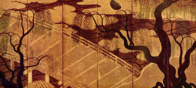 The Bridge of Uji (Screen)
