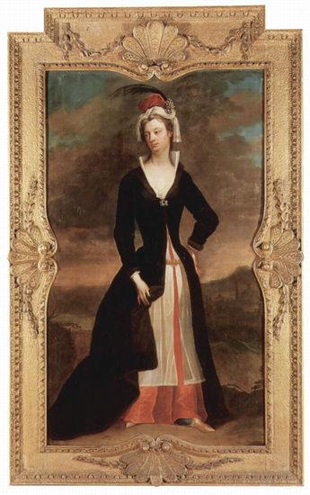 Porträt der Lady Mary Wortley Montagu 