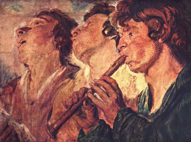 Three Wandering Musicians