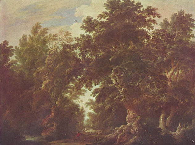 Landscape with Deer Hunting