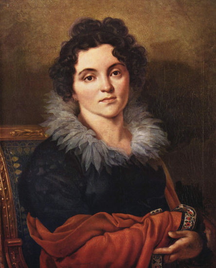 Portrait of Darya Nikolaevna Chvostova 