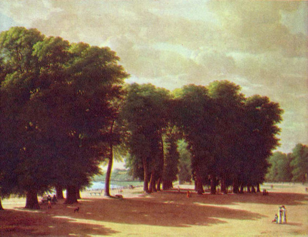 Vista del parque de Saint-Cloud