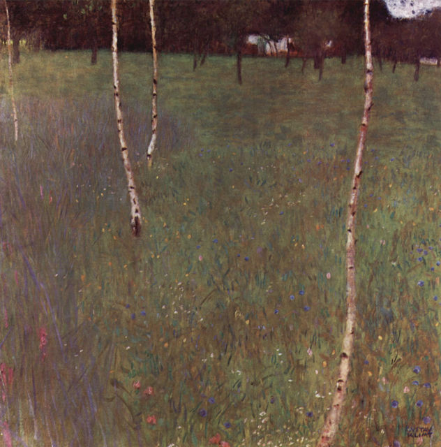 Country House with Birches