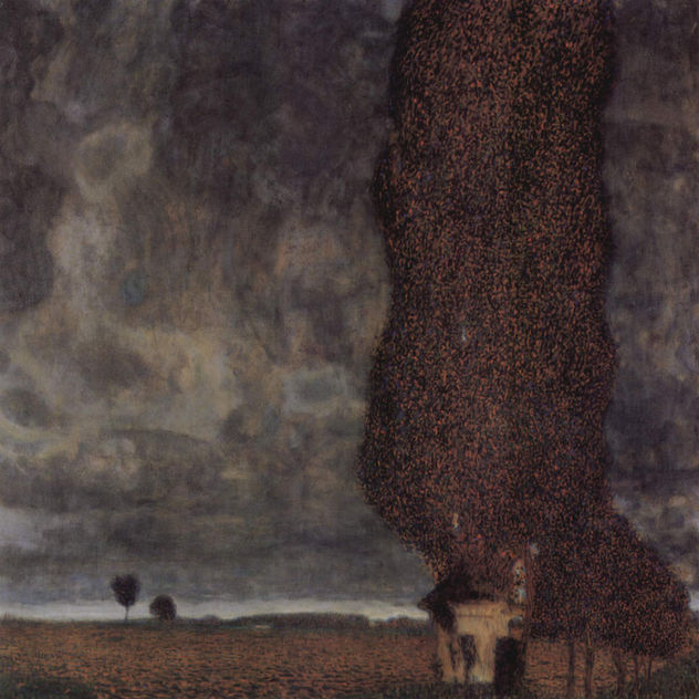 El gran álamo o tormenta en formación