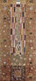Sketch for the wall frieze in the Stoclet Palace in Brussels, detail