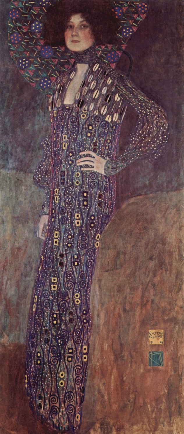 Porträt der Emilie Flöge