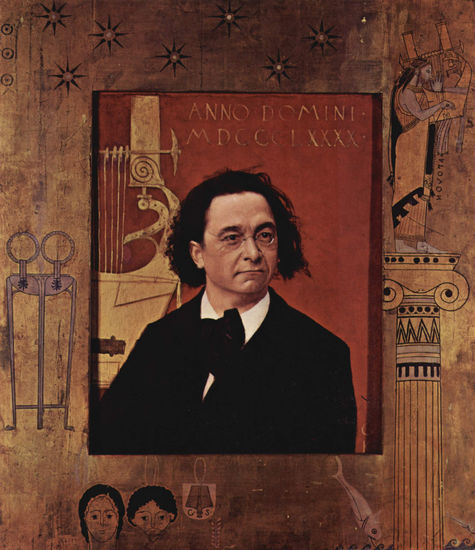 Portrait of the Pianist Joseph Pembauer 