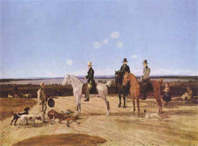 Horsemen in the Landscape of Upper Bavaria