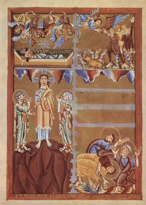 Evangelienbuch, Szene