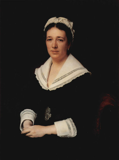 Portrait of Wera Nikolajewna Tretjakowa, born Mamontowa 