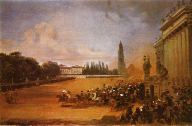 Parade in Potsdam (Study) 