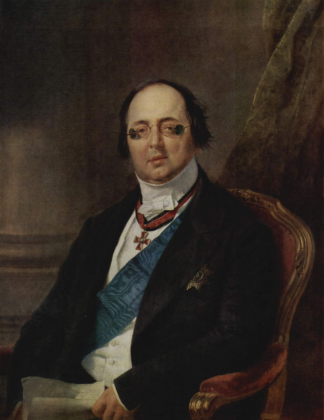 Porträt des Grafen Alexander Kuschelew-Besborodko