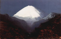 The Elbrus, moonlit...