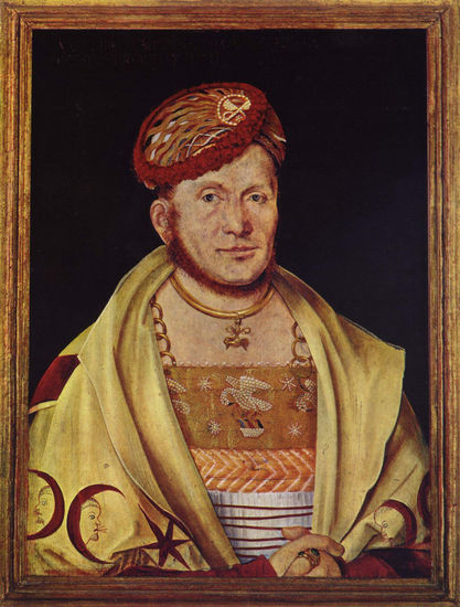 Porträt des Markgrafen Casimir von Brandenburg 