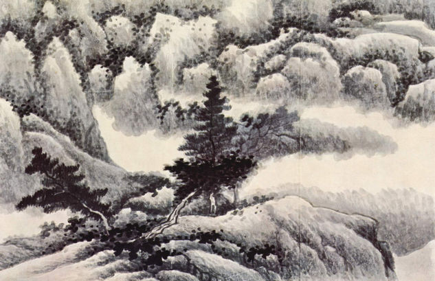 Árboles en un paisaje 