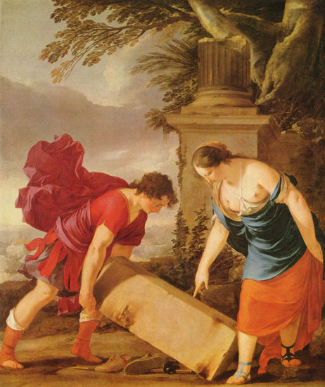 Theseus and Aethra 