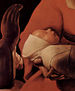 El recién nacido (Nacimiento de Cristo?), Detalle