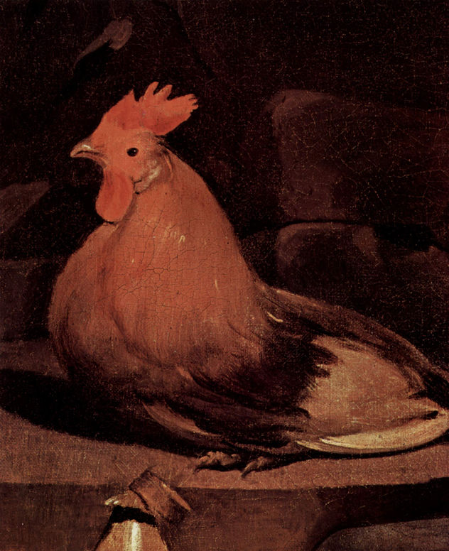 El arrepentimiento de San Pedro, detalle