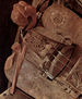 Hurdy-Gurdy Player, Detail