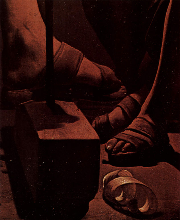 Hl. Josef como carpintero, detalle