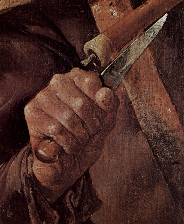 Pelea de los músicos, detalle