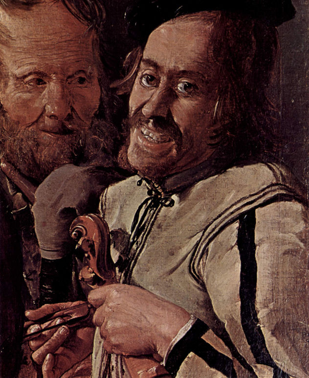 Pelea de los músicos, detalle