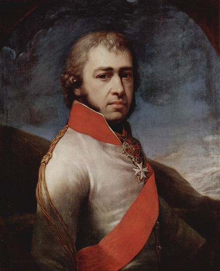 Portrait of Prince Boris Golitsyn 