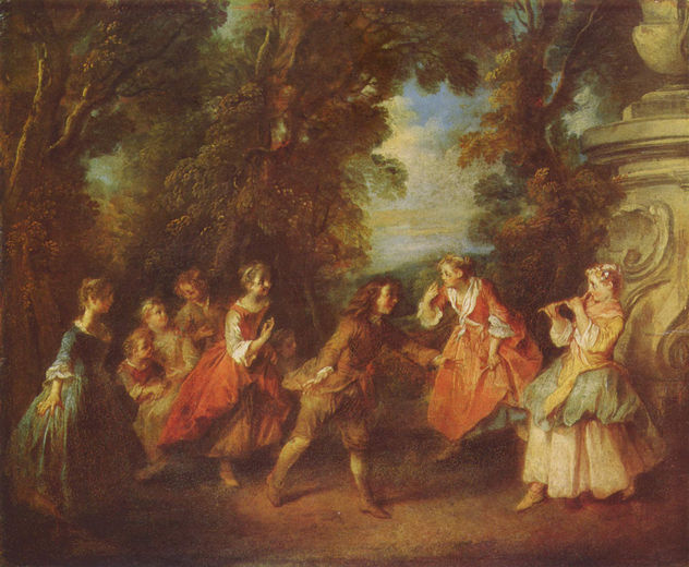Juego al aire libre (El juego de los cuatro rincones)