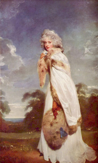 Portrait of Elizabeth Farren, later Countess of Derby 