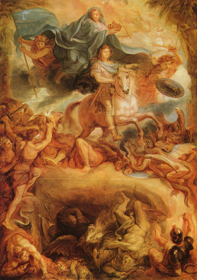 Apotheosis of Louis XIV.