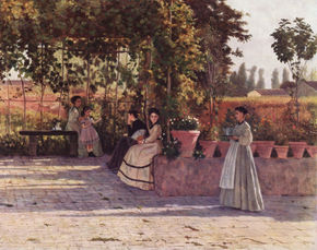 In the Wine Pergola