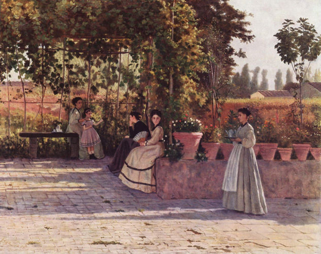 In the Wine Pergola