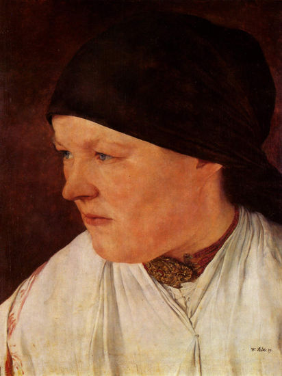 Head of a Peasant Woman 