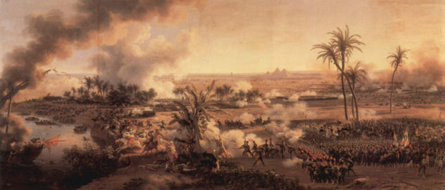 La batalla de las pirámides