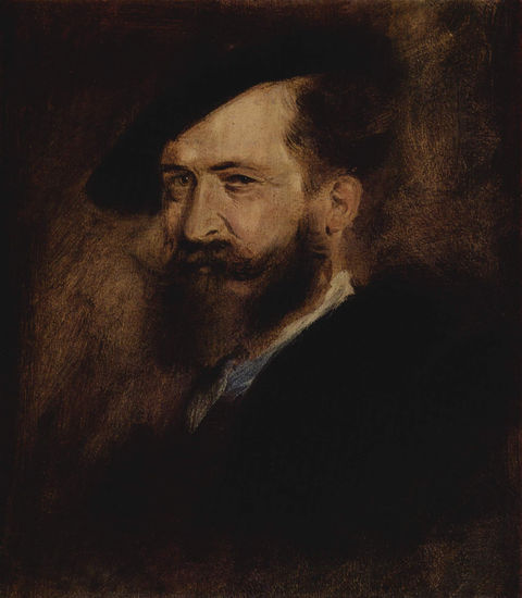 Portrait of Wilhelm Busch 