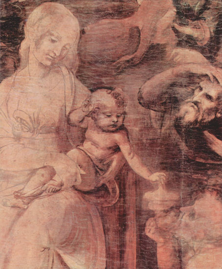 Adoration of the Three Wise Men, detail 