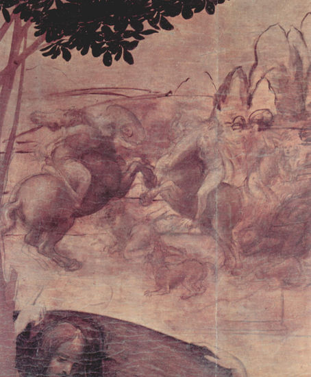 Adoration of the Three Wise Men, detail 