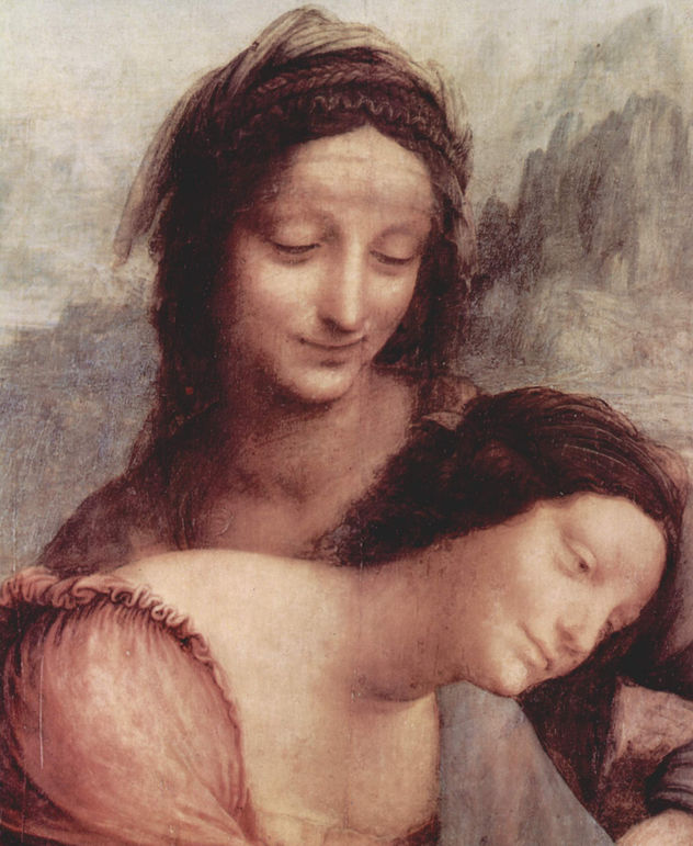 Santa Ana selbdritt, escena