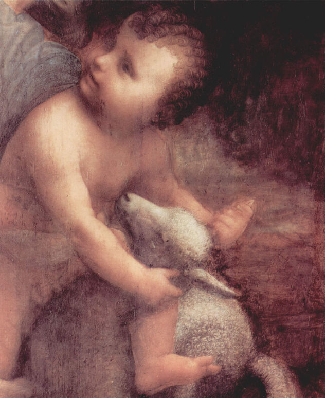 Santa Ana selbdritt, escena